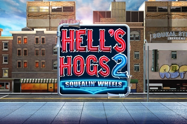 Hell's Hogs 2 - Squealin' Wheels slot artwork