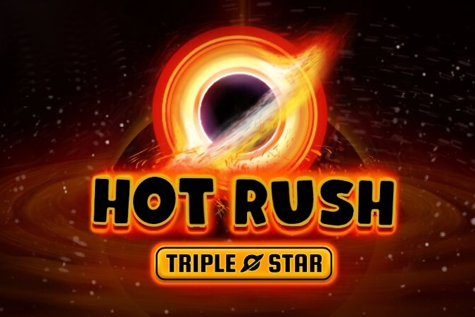 Hot Rush Triple Star slot artwork