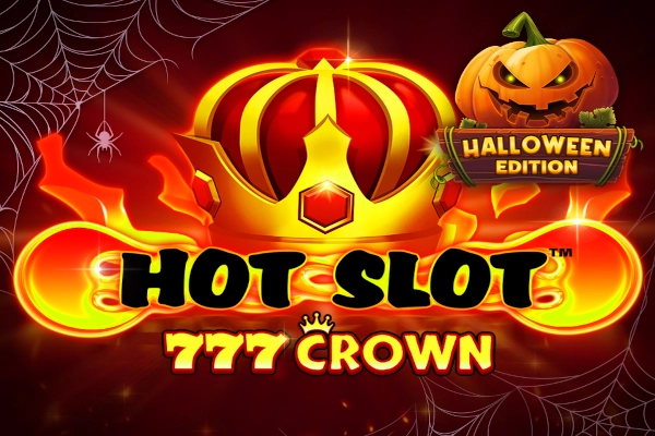 Hot Slot 777 Crown Halloween Edition slot artwork