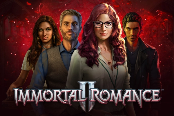 Immortal Romance II slot artwork