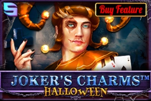 Joker's Charms Halloween slot artwork