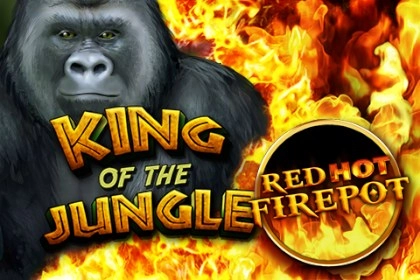 King of the Jungle Red Hot Firepot slot artwork