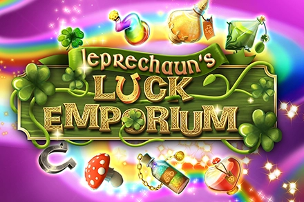 Leprechaun's Luck Emporium slot artwork