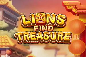 Lions Find Treasure slot artwork