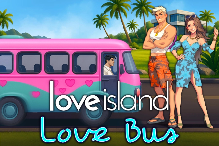 Love Island - Love Bus slot artwork