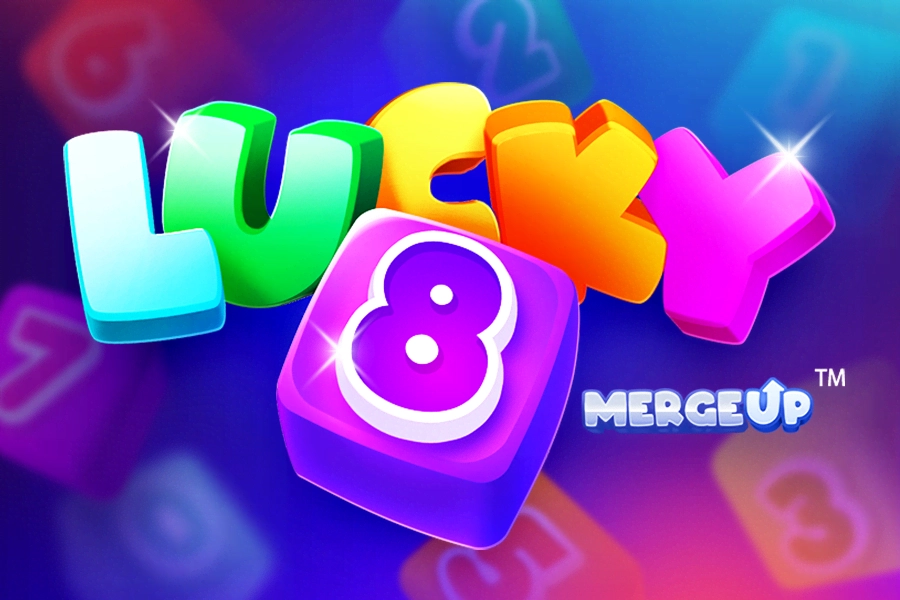 Lucky 8 Merge Up slot artwork
