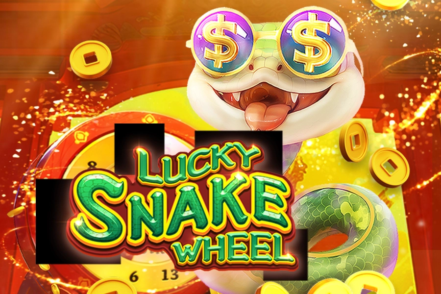 Lucky Snake Wheel slot artwork