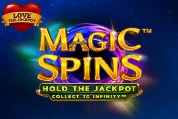 Magic Spins Love the Jackpot slot artwork