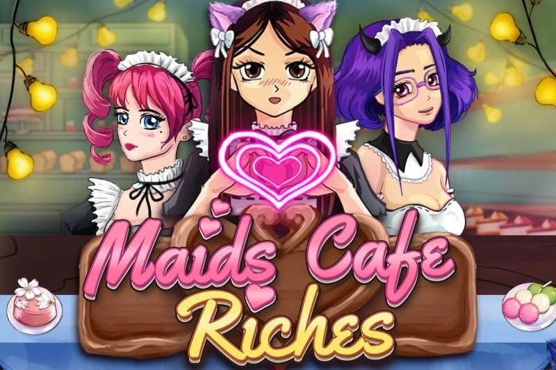 Maids Cafe Riches slot artwork
