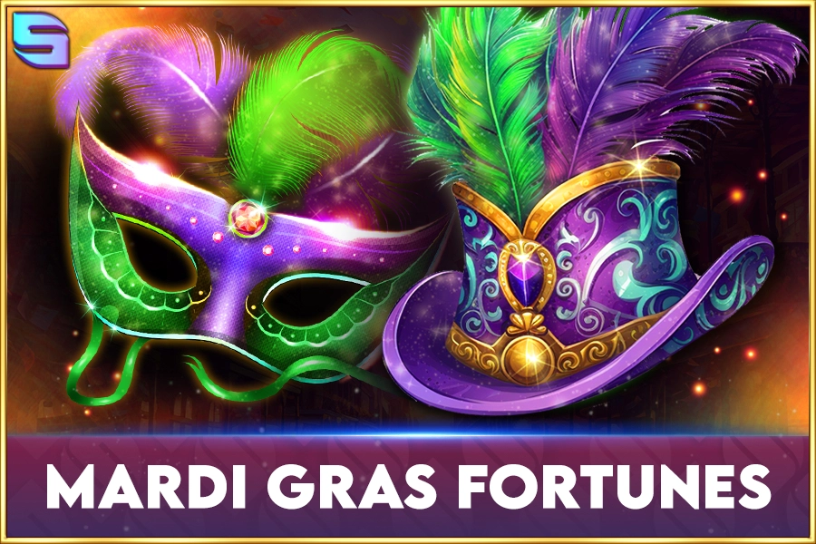 Mardi Gras Fortunes slot artwork