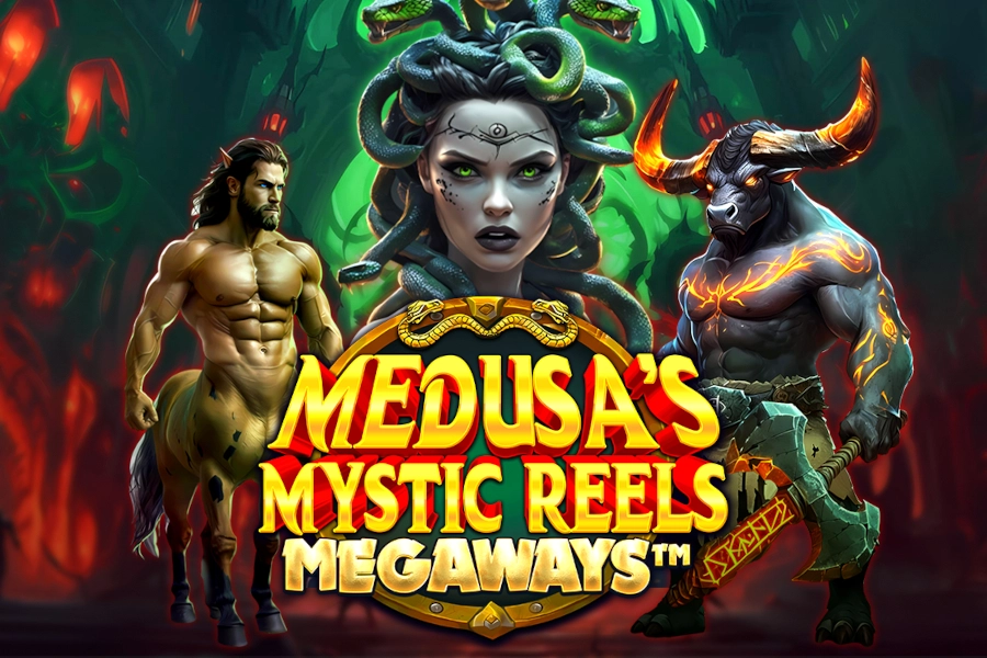Medusa's Mystic Reels Megaways slot artwork
