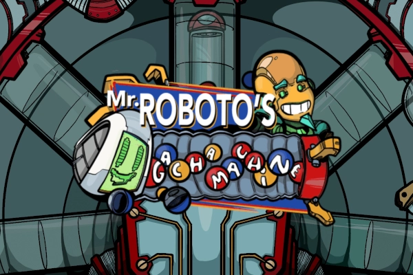 Mr. Roboto's Gacha Machine slot artwork