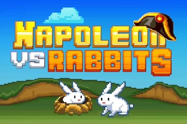 Napoleon vs Rabbits slot artwork