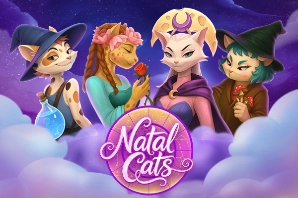 Natal Cats slot artwork