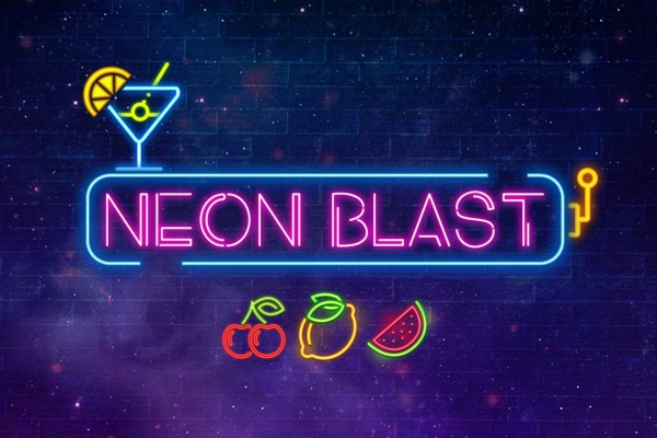 Neon Blast slot artwork