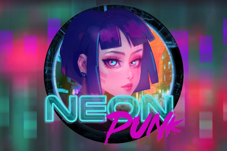 Neon Punk slot artwork