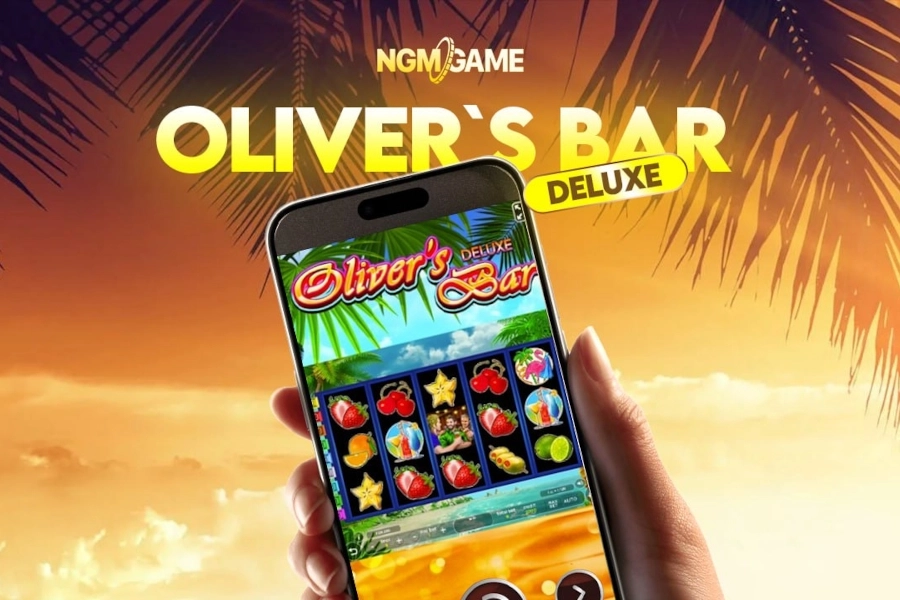 Oliver's Bar Deluxe slot artwork
