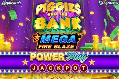 Piggies and the Bank PowerPlay Jackpot slot artwork