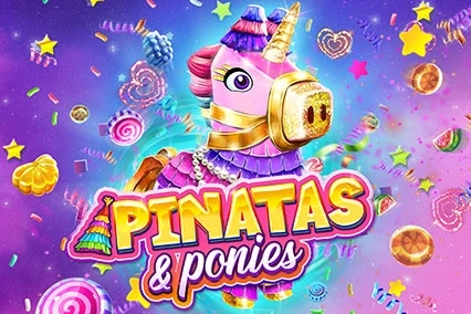 Pinatas & Ponies slot artwork