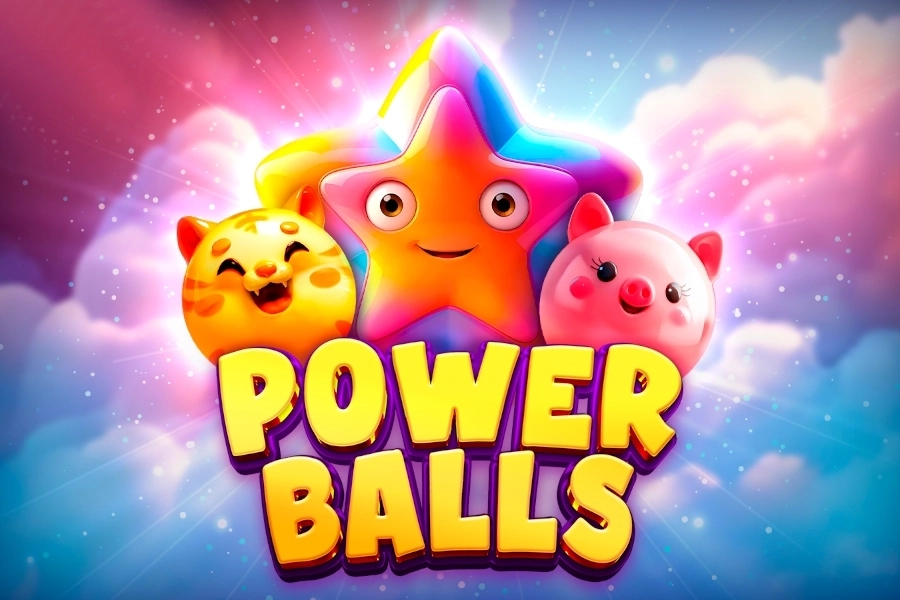 Power Balls slot artwork