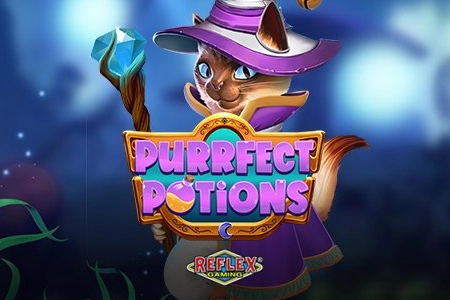 Purrfect Potions slot artwork
