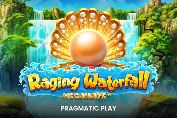 Raging Waterfall Megaways slot artwork