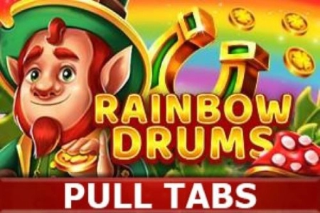 Rainbow Drums Pull Tabs slot artwork