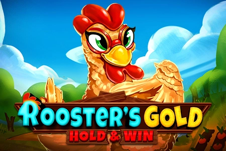 Rooster's Gold: Hold & Win slot artwork