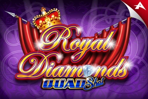 Royal Diamonds Quad Shot slot artwork