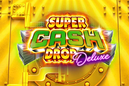 Super Cash Drop Deluxe slot artwork