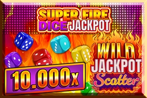 Super Fire Dice Jackpot slot artwork