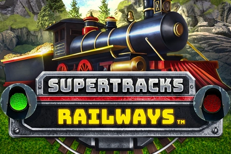 SuperTracks Railways slot artwork