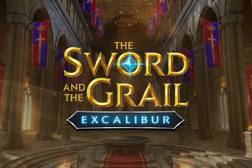 The Sword and the Grail Excalibur slot artwork