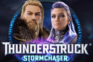 Thunderstruck Stormchaser slot artwork