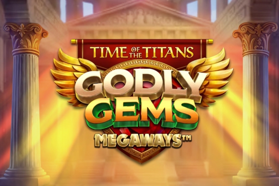 Time of the Titans - Godly Gems Megaways slot artwork