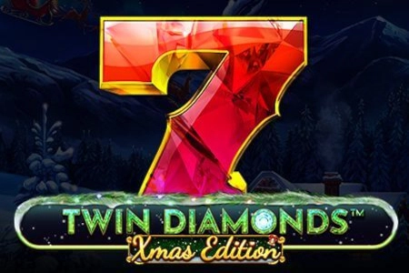 Twin Diamonds Xmas Edition slot artwork