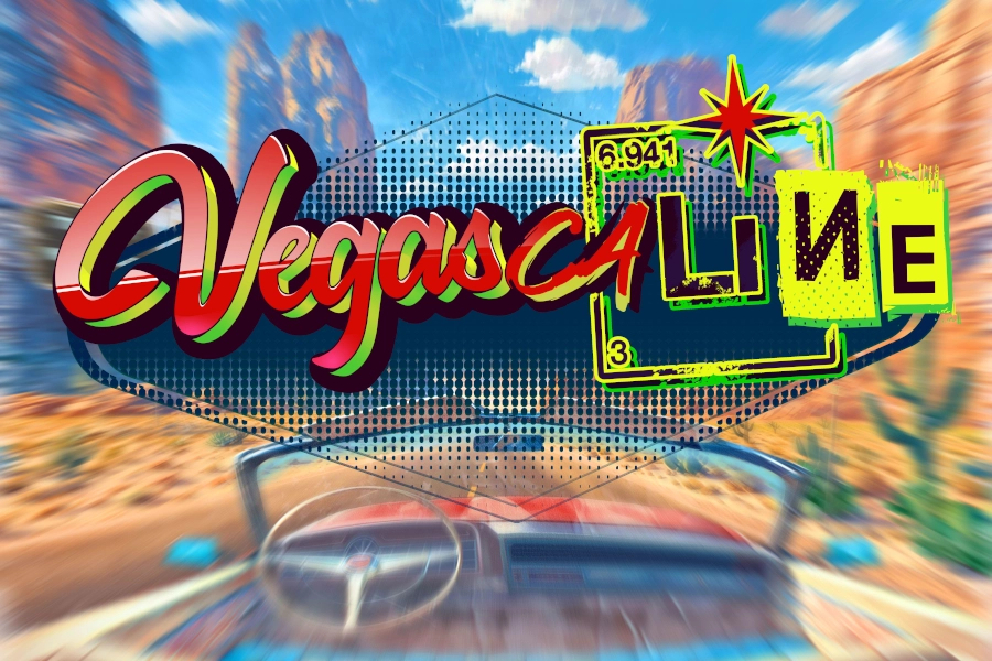 Vegascaline slot artwork