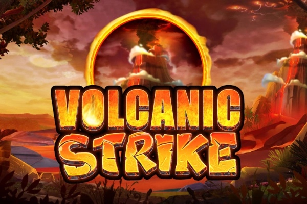 Volcanic Strike slot artwork