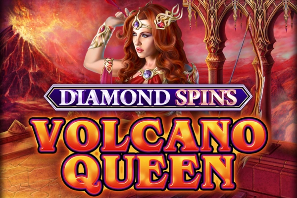 Volcano Queen Diamond Spins slot artwork