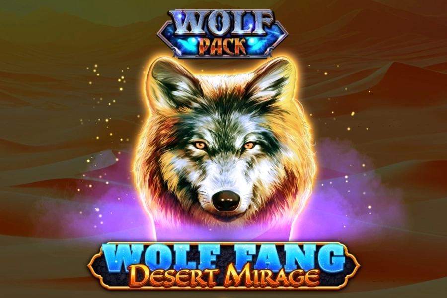 Wolf Fang - Desert Mirage slot artwork